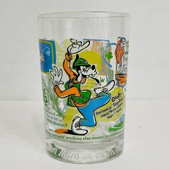 McDonald's Other - Vintage McDonalds Walt Disney 100 Years Of Magic Glass   Features Goofy